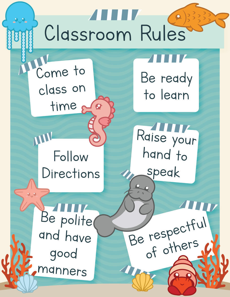 Classroom Rules Poster
